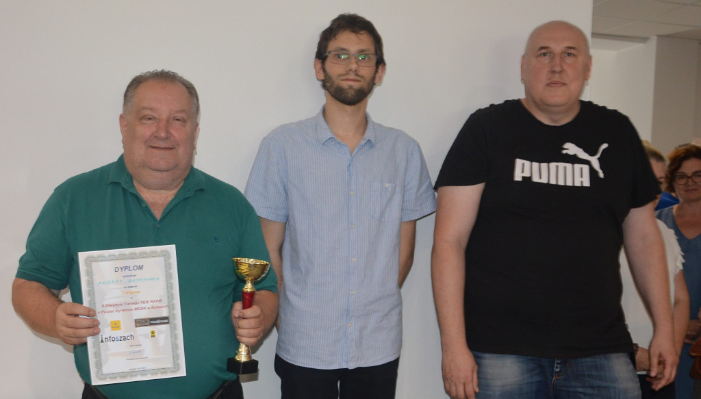 Ukraiński zwycięzca turnieju szachowego w Końskich [zdjęcia]