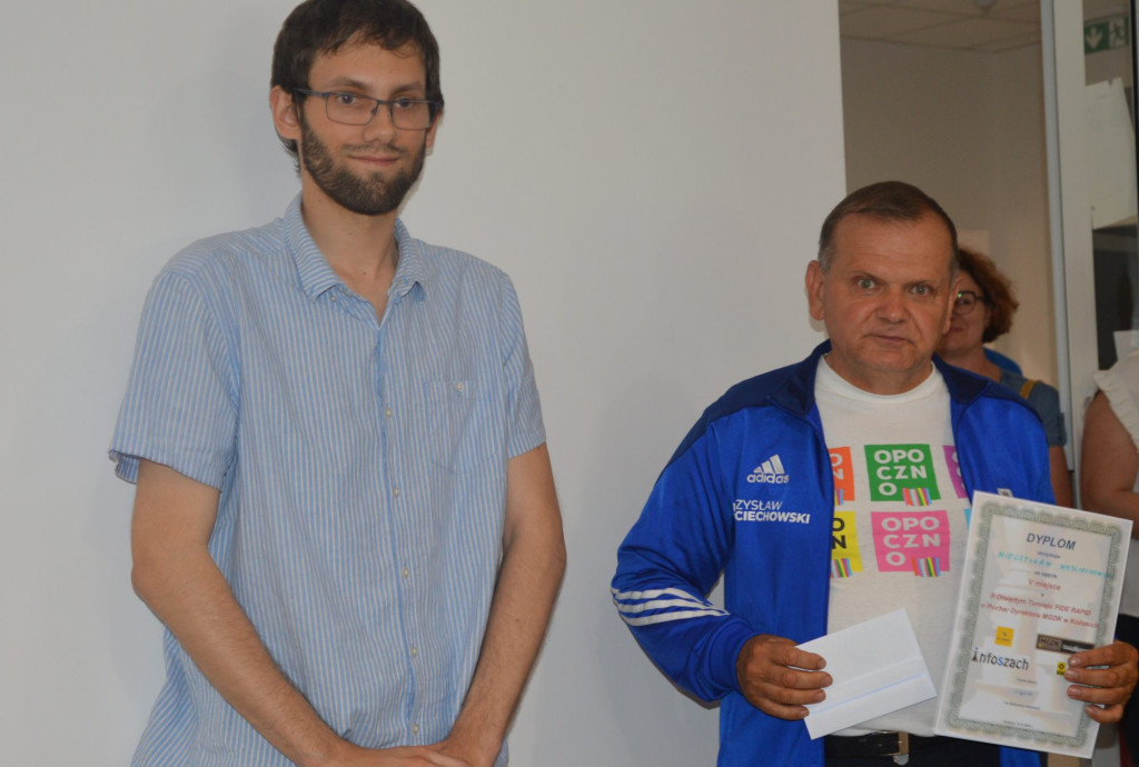 Ukraiński zwycięzca turnieju szachowego w Końskich [zdjęcia]