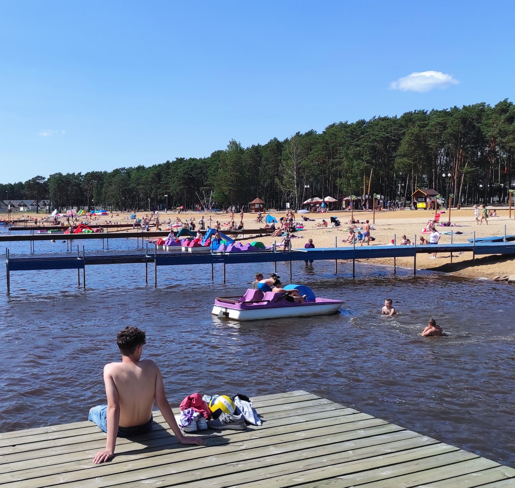 Za nami gorący weekend. W Sielpi wielu wczasowiczów! [zdjęcia]