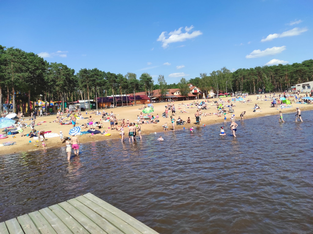 Za nami gorący weekend. W Sielpi wielu wczasowiczów! [zdjęcia]