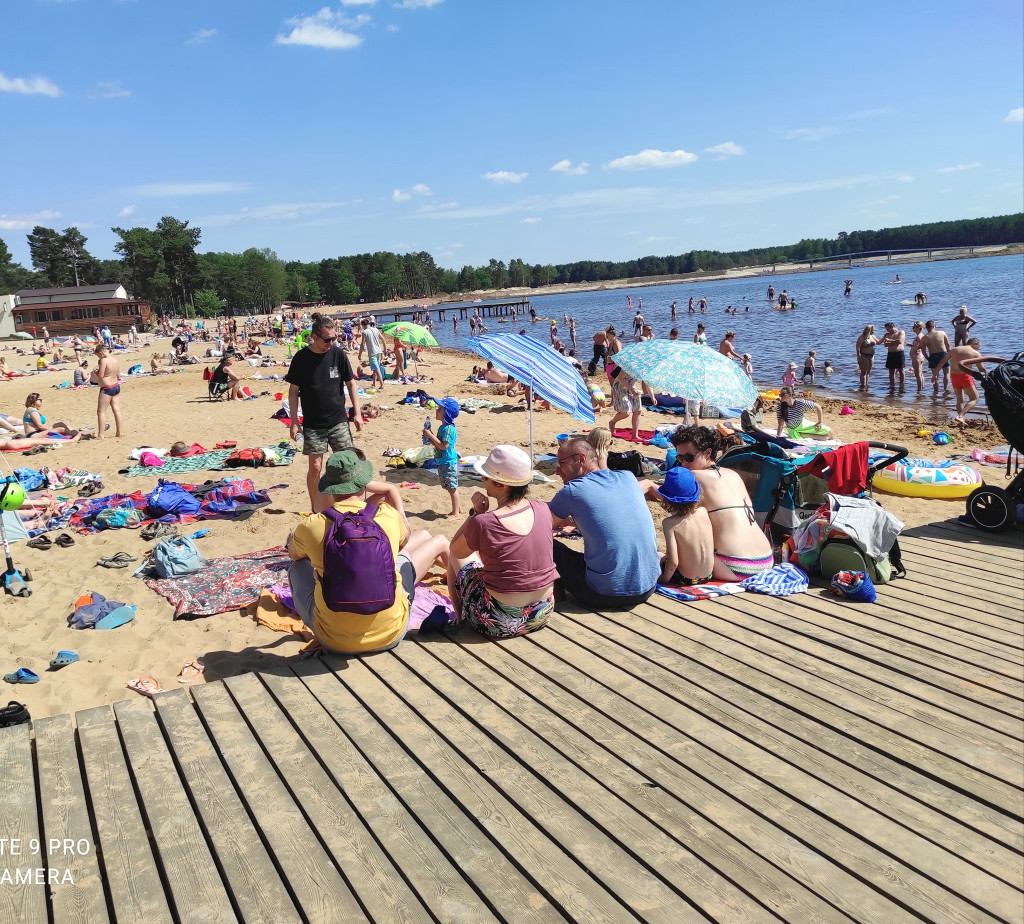 Za nami gorący weekend. W Sielpi wielu wczasowiczów! [zdjęcia]