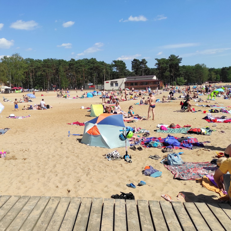 Za nami gorący weekend. W Sielpi wielu wczasowiczów! [zdjęcia]