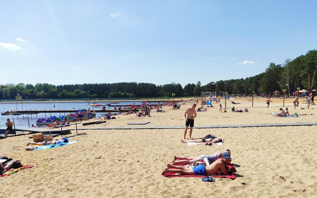 Za nami gorący weekend. W Sielpi wielu wczasowiczów! [zdjęcia]