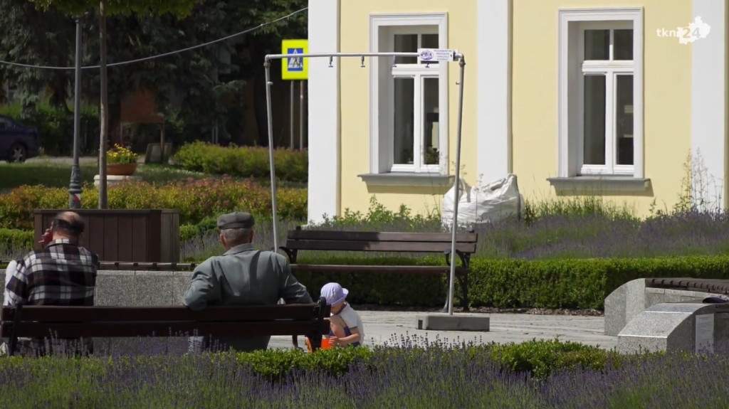 Kurtyny wodne będą chłodzić konecczan [wideo, zdjęcia]