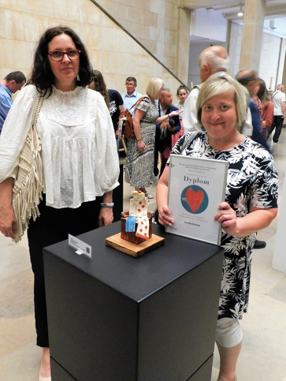 Monika Bielecka laureatką konkursu `Sztuka osób niepełnosprawnych` [zdjęcia]