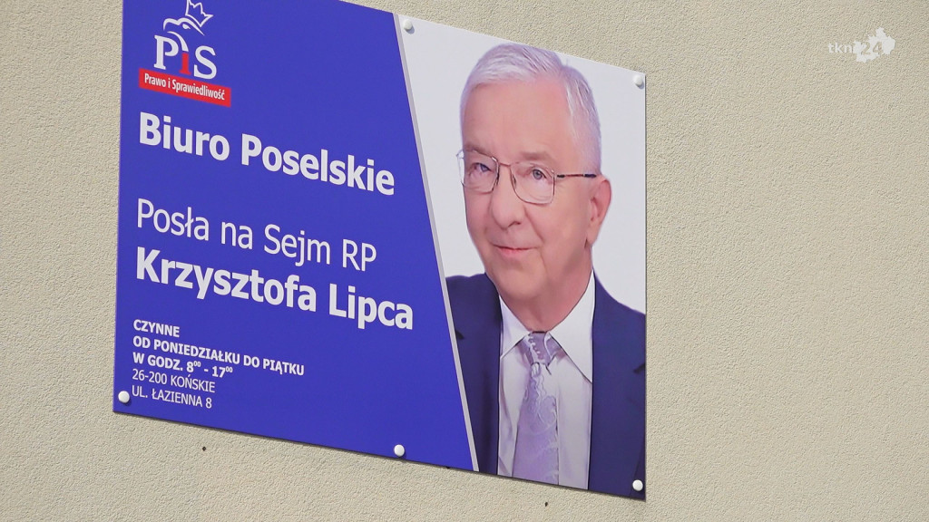 Krzysztof Lipiec otworzył biuro poselskie w Końskich [wideo, zdjęcia]