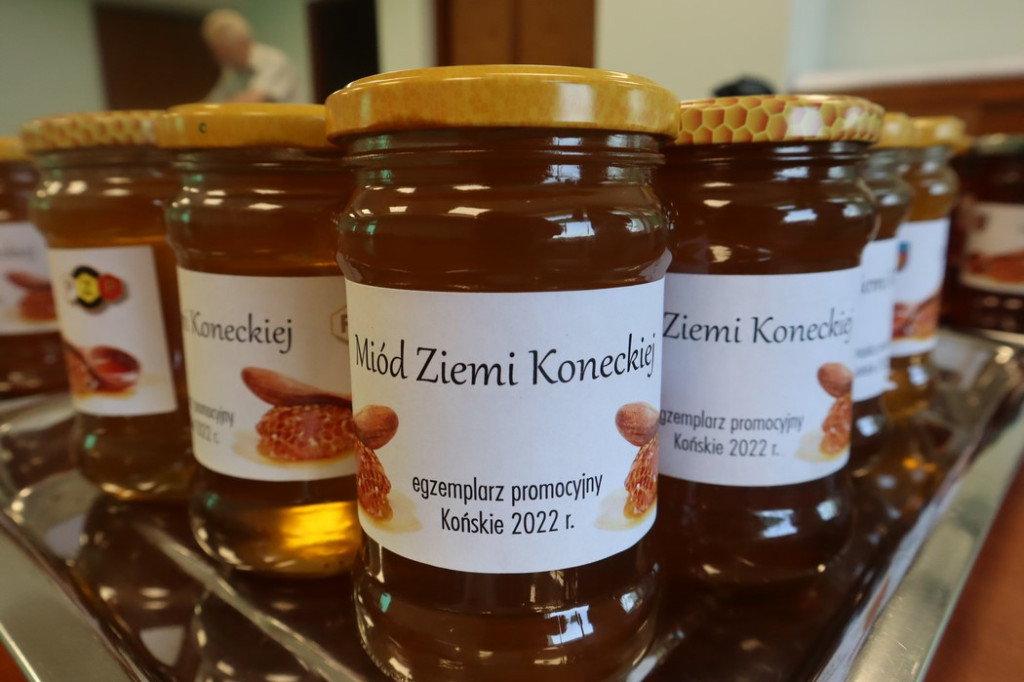 Miody dla krwiodawców. Piękna inicjatywa koneckich pszczelarzy [zdjęcia]