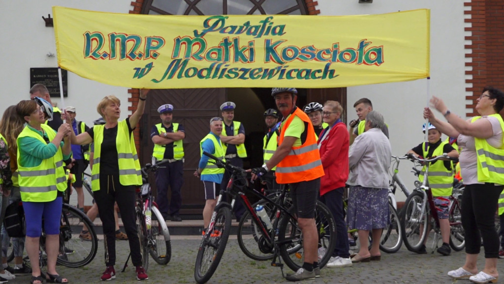 Na rowerach wyruszyli do Maryi [wideo, zdjęcia]