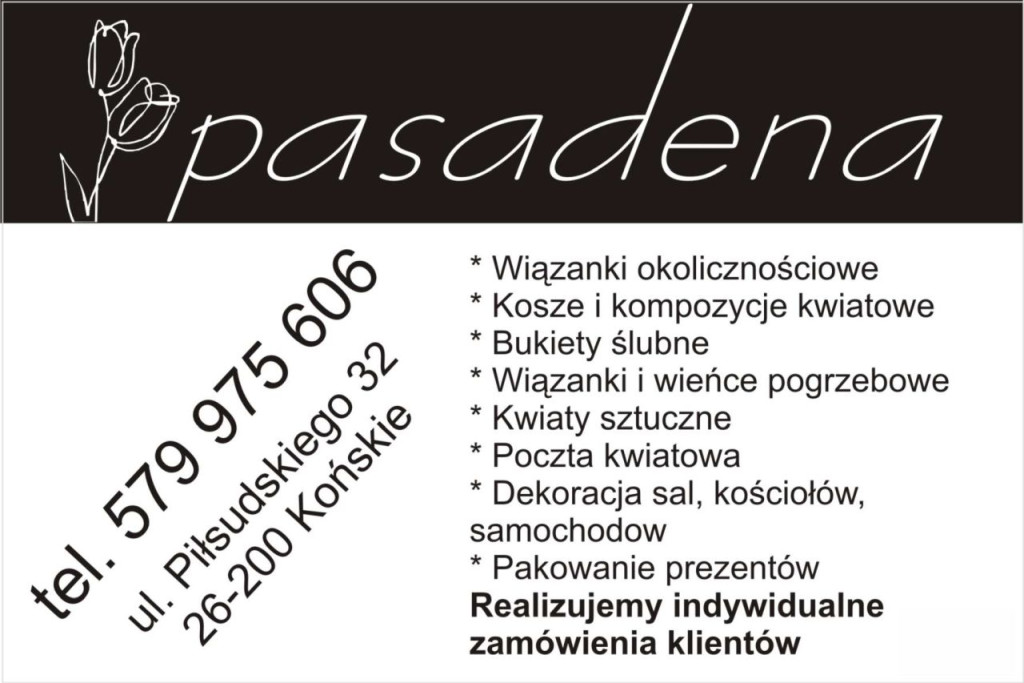 Pasadena. Od soboty nowa kwiaciarnia w centrum Końskich! [wideo, zdjęcia]