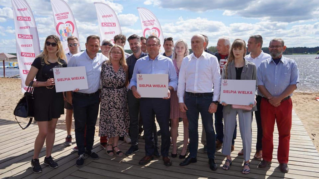 Nowa Lewica w Sielpi przedstawiała swój program i atakowała PiS [wideo, zdjęcia]