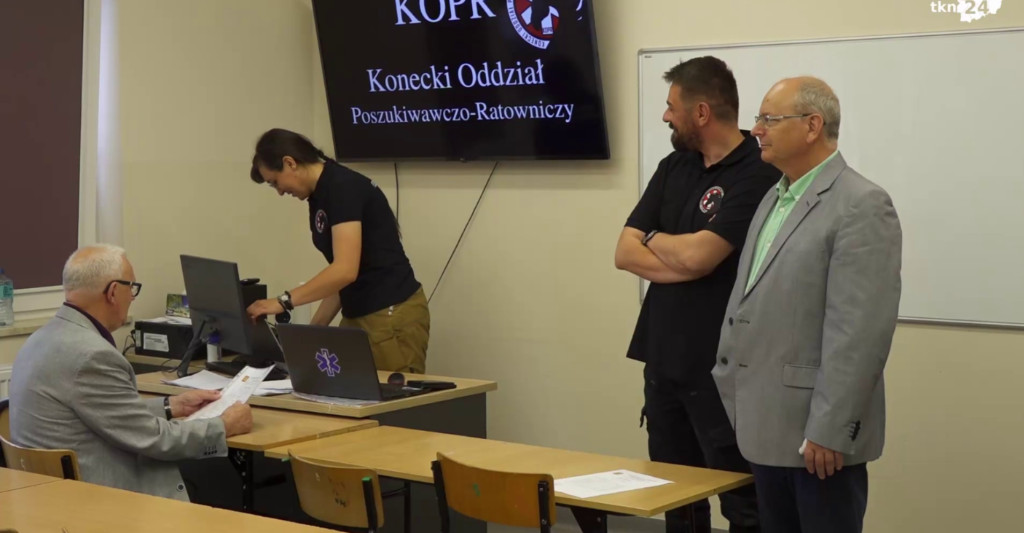 Już działa Konecki Oddział Poszukiwawczo Ratowniczy [wideo, zdjęcia]