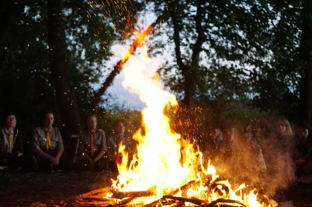 Harcerze doskonalili swoje umiejętności na letnim obozie [zdjęcia[