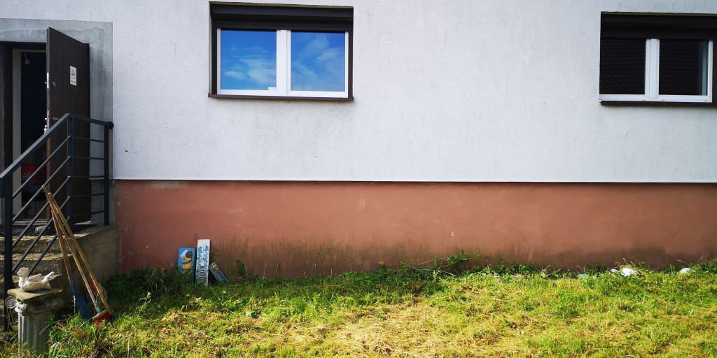 Mobilne Wakacyjne Centrum Plenerowe tworzyło mural w Gowarczowie [zdjęcia]