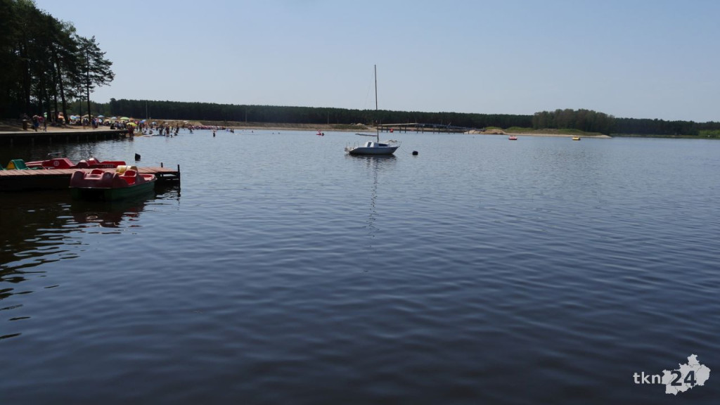 Upalny czwartek. To oznacza tłumy w Sielpi [fotorelacja]