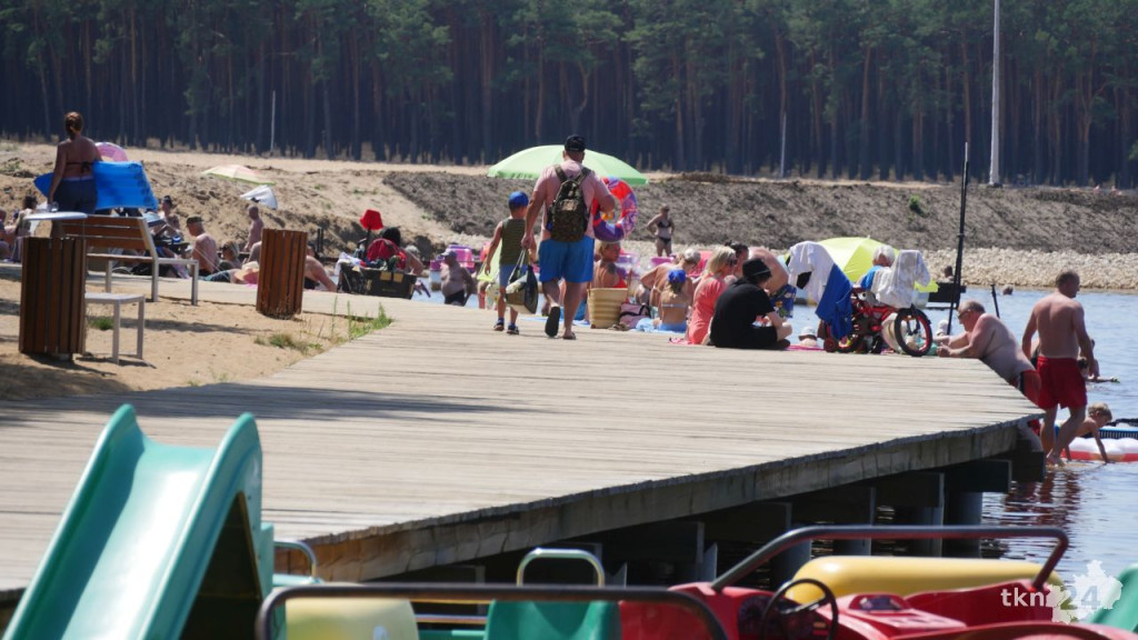 Upalny czwartek. To oznacza tłumy w Sielpi [fotorelacja]