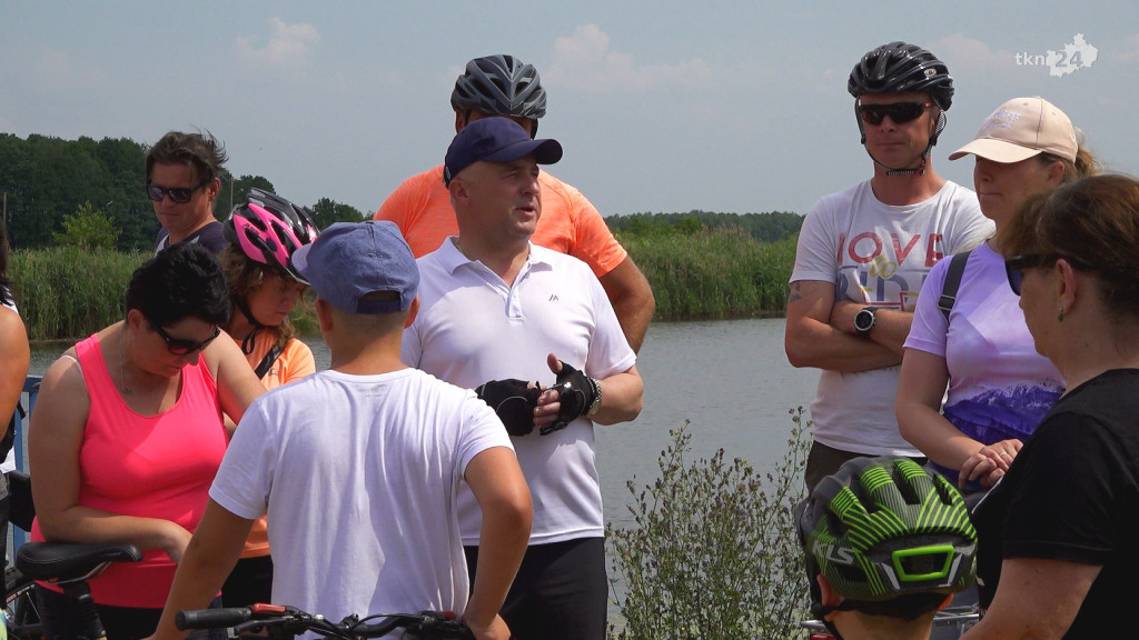 Ruda Maleniecka: Na rowerach zwiedzali gminę [wideo, zdjęcia]