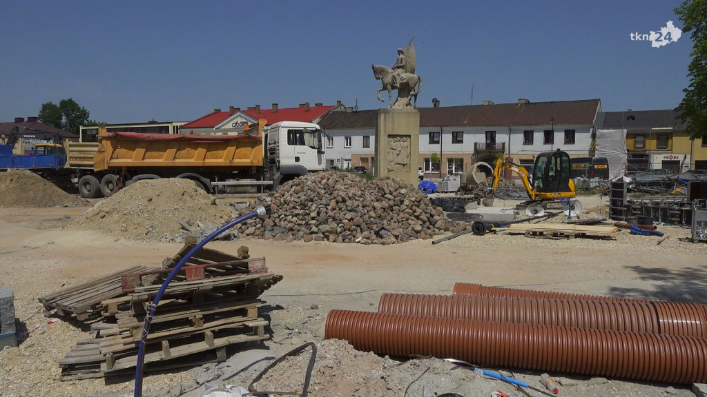 Rynek ma być skończony szybciej. Co z pomnikiem Kościuszki? [wideo]