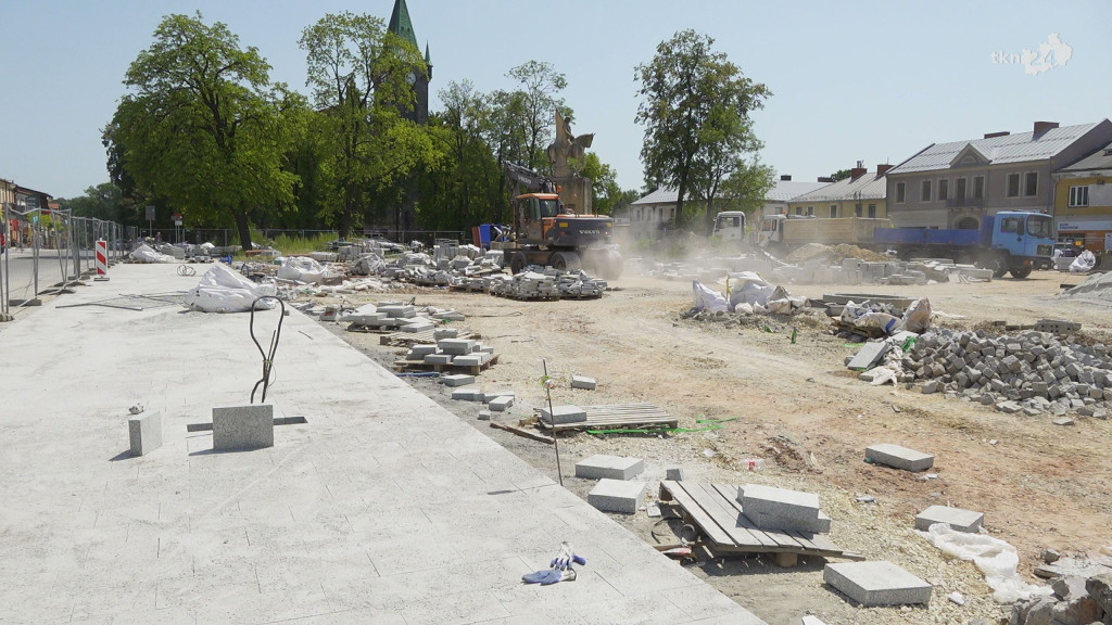 Rynek ma być skończony szybciej. Co z pomnikiem Kościuszki? [wideo]