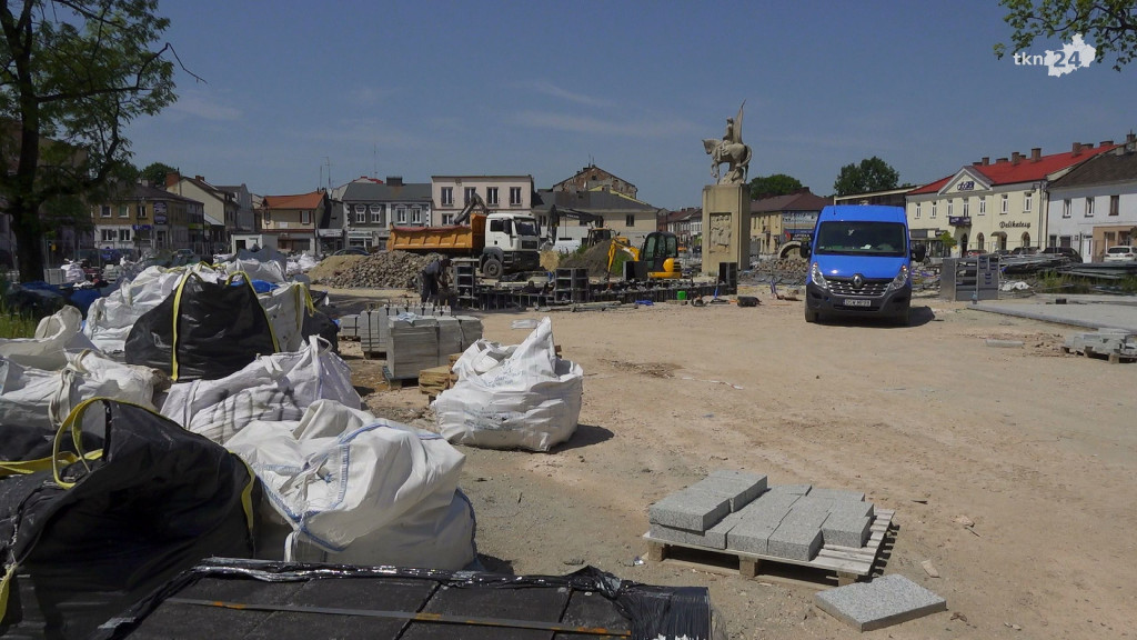 Rynek ma być skończony szybciej. Co z pomnikiem Kościuszki? [wideo]