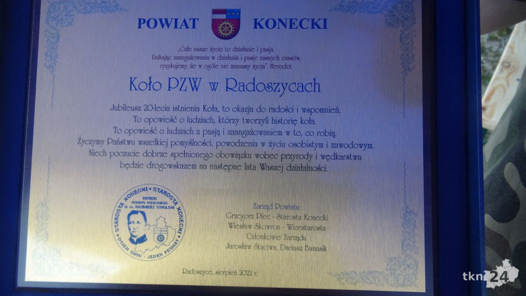 Radoszyckie koło PZW ma już 20 lat!  [wideo i zdjęcia]