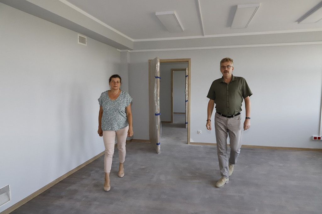 Remont Poradni Psychologiczno- Pedagogicznej dobiega końca
