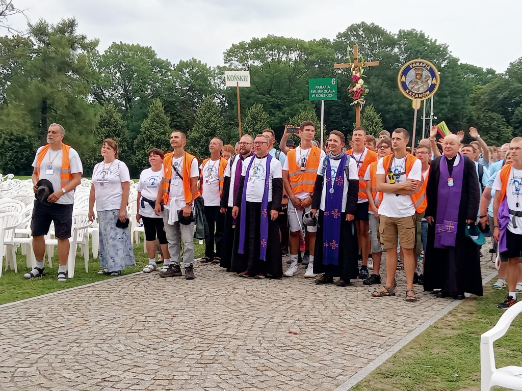 Koneccy pielgrzymi dotarli na Jasną Górę