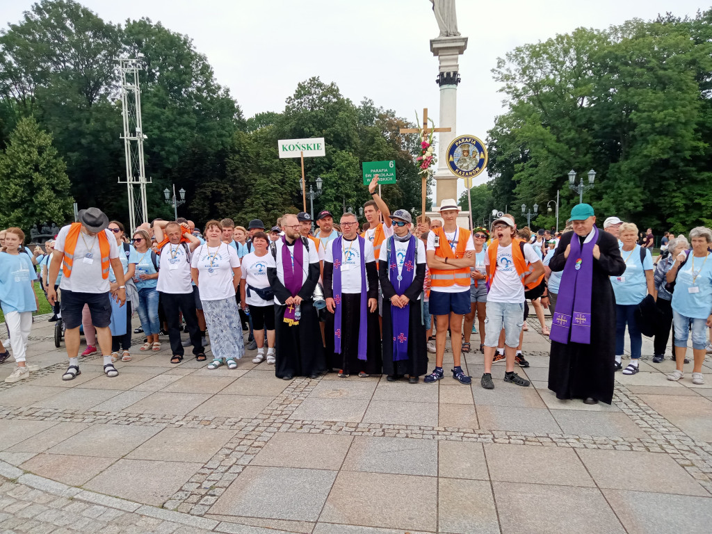 Koneccy pielgrzymi dotarli na Jasną Górę