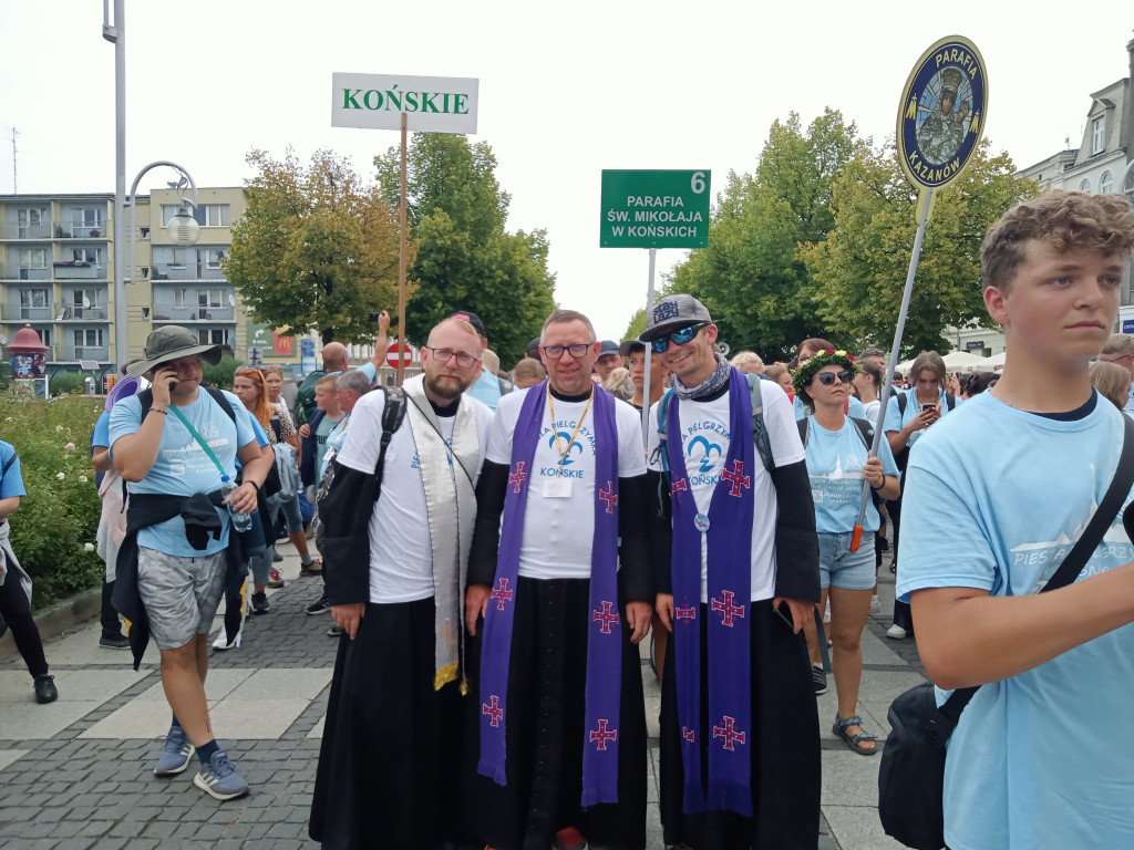 Koneccy pielgrzymi dotarli na Jasną Górę