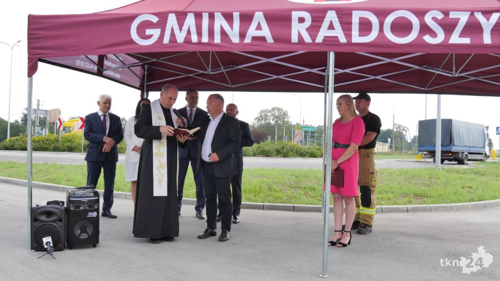 Rondo w Radoszycach zyskało patronat św. Rocha [wideo, zdjęcia]