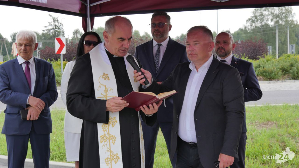 Rondo w Radoszycach zyskało patronat św. Rocha [wideo, zdjęcia]