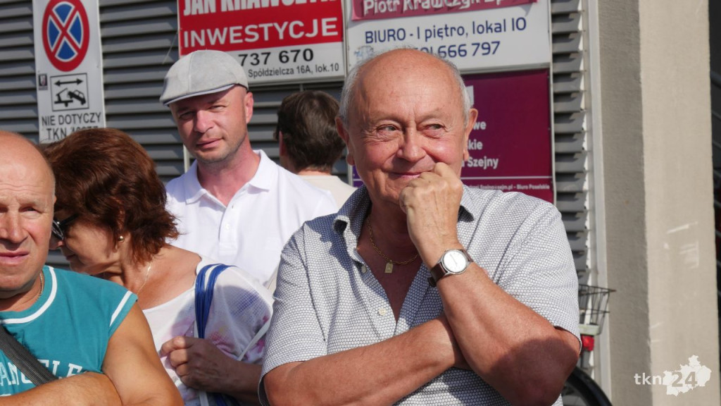 Działacze Lewicy na koneckiej targowicy [wideo, zdjęcia]