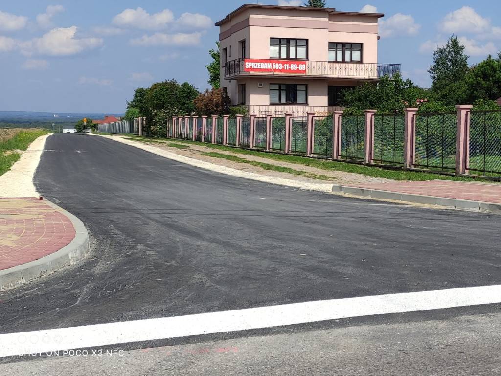 Droga wewnętrzna w Modliszewicach oddana do użytku