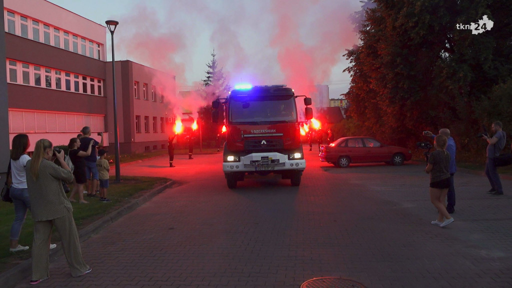 Upragniony wóz już w jednostce MOSP Stąporków [wideo, zdjęcia]