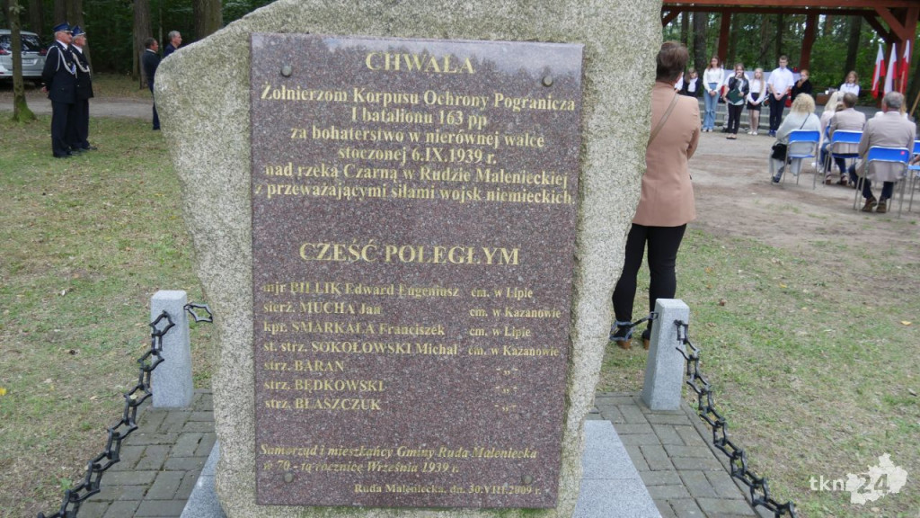 Ruda Maleniecka pamięta o wydarzeniach września 39 [wideo, zdjęcia]