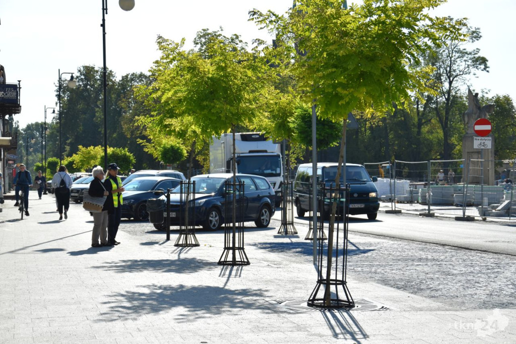 Akcja informacyjna policji w centrum Końskich [wideo, zdjęcia]
