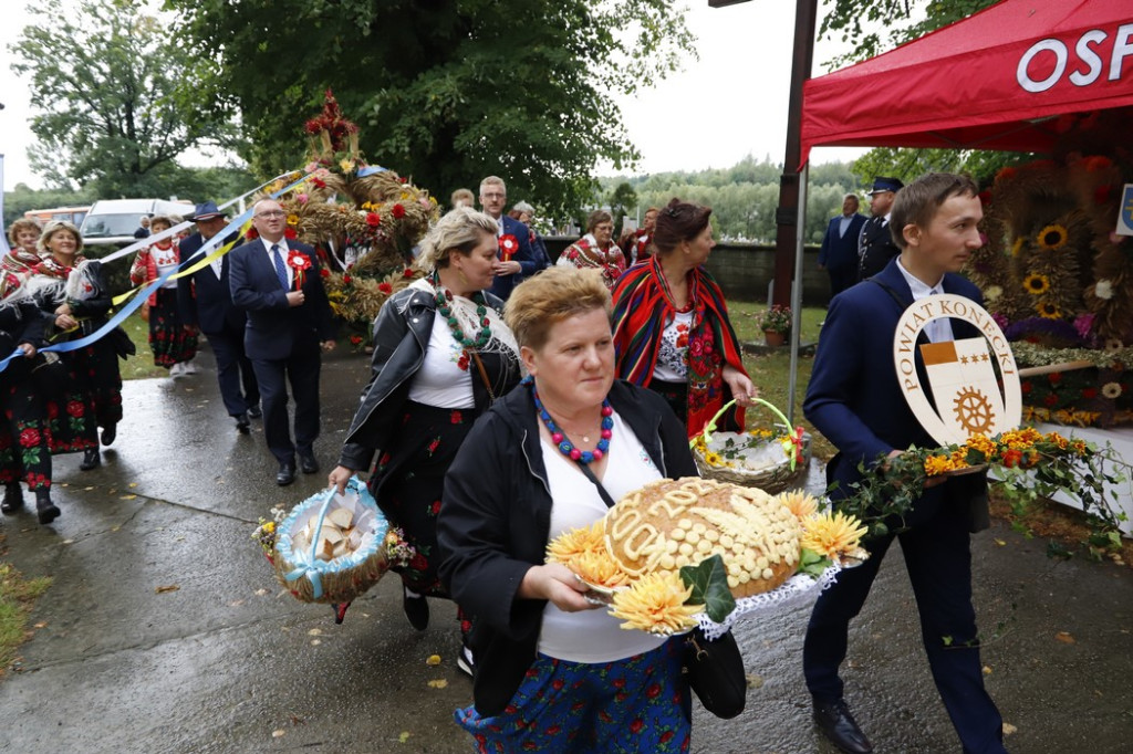 Konecki laur wyróżniony na wojewódzkich dożynkach w Bogorii