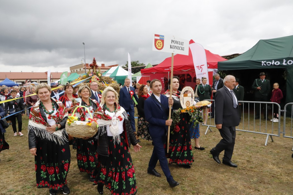 Konecki laur wyróżniony na wojewódzkich dożynkach w Bogorii