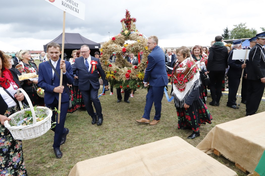 Konecki laur wyróżniony na wojewódzkich dożynkach w Bogorii