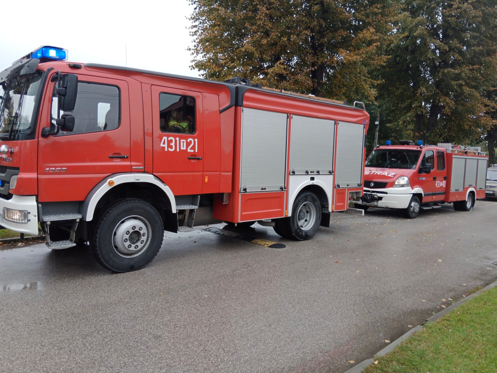 Zderzenie volkswagena z renault w Radoszycach