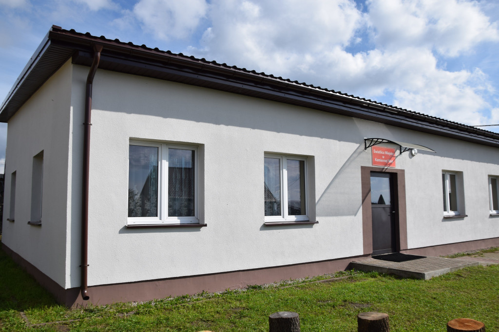 Świetlica w Kamiennej Woli zyskała nowy wygląd