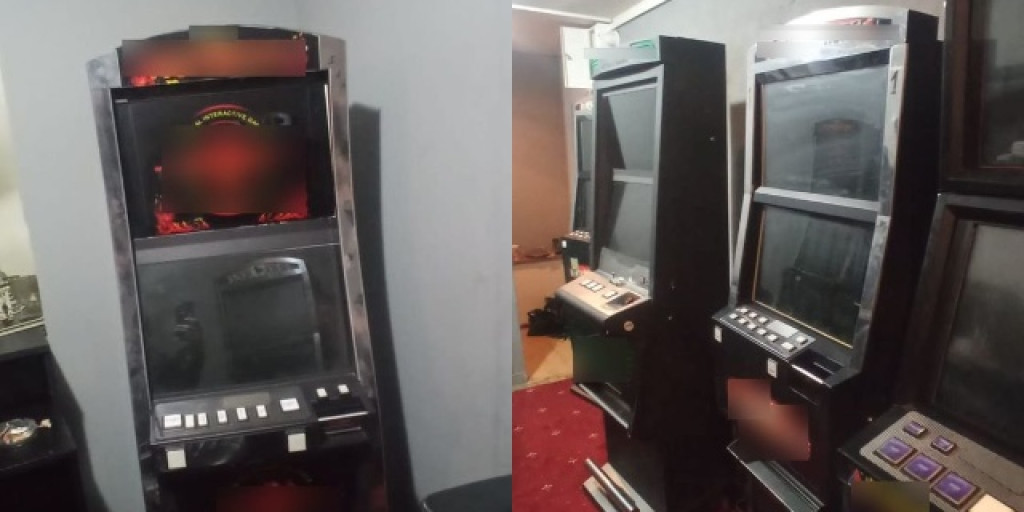 Hazard i narkotyki wykryto w jednym z lokali w Końskich [zdjęcia]