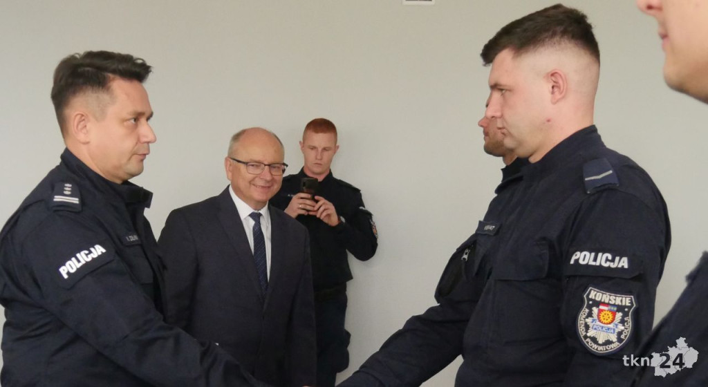 Końskie: Gmina wspiera komendę policji za środki z koncesji alkoholowych [wideo, zdjęcia]