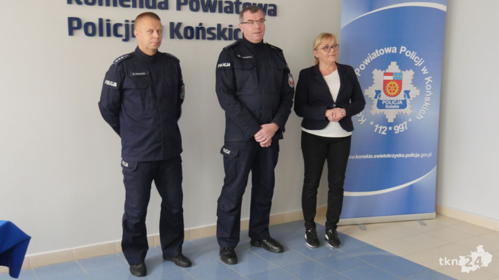 Końskie: Gmina wspiera komendę policji za środki z koncesji alkoholowych [wideo, zdjęcia]