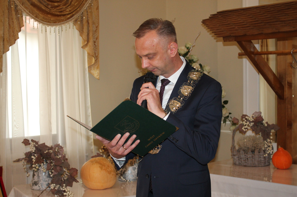50-ciu wspólnych lat razem gratulowano 10 parom z gminy Smyków [zdjęcia]