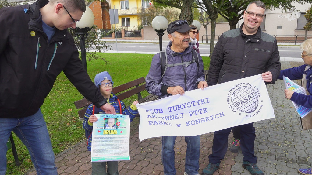 Piechurzy dla Bruna poszli do Kazanowa [wideo, zdjęcia]