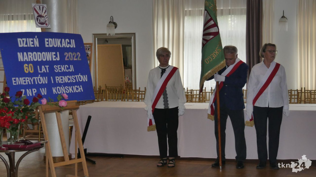 Sekcja Emerytów ZNP w Końskich ma 60 lat. Relacja z jubileuszu [wideo, zdjęcia]