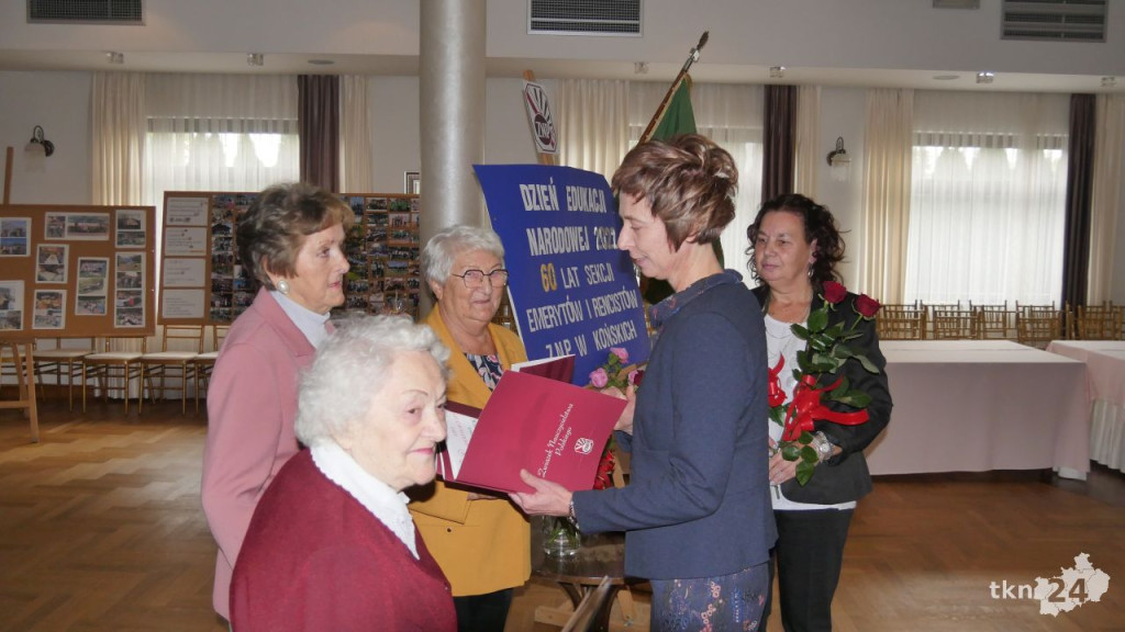 Sekcja Emerytów ZNP w Końskich ma 60 lat. Relacja z jubileuszu [wideo, zdjęcia]