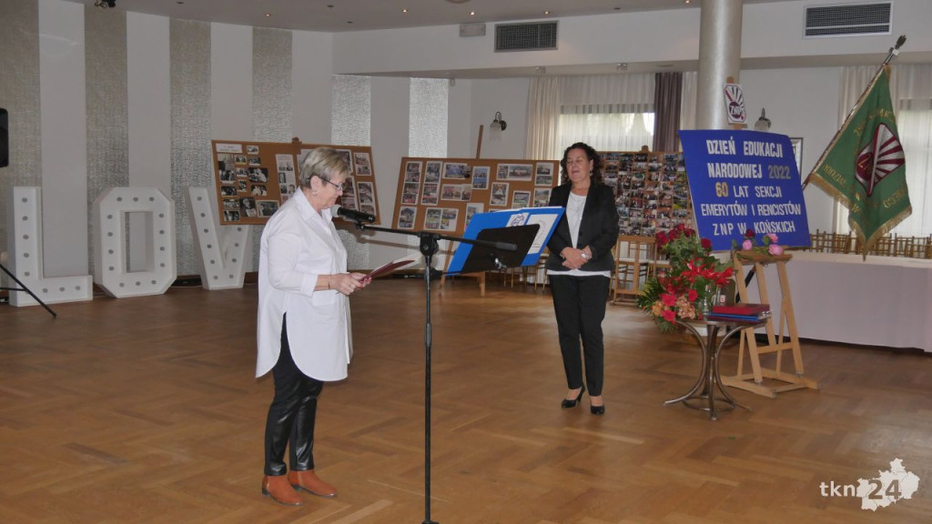 Sekcja Emerytów ZNP w Końskich ma 60 lat. Relacja z jubileuszu [wideo, zdjęcia]