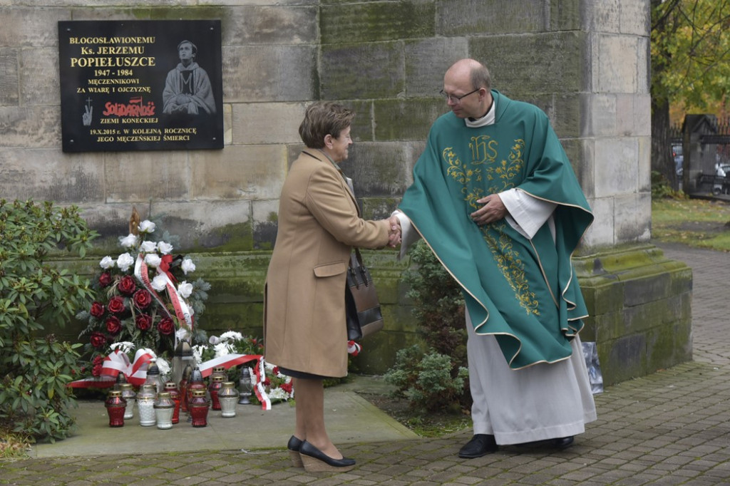 Konecczanie wspominali śmierć ks. Jerzego Popiełuszki [zdjęcia]
