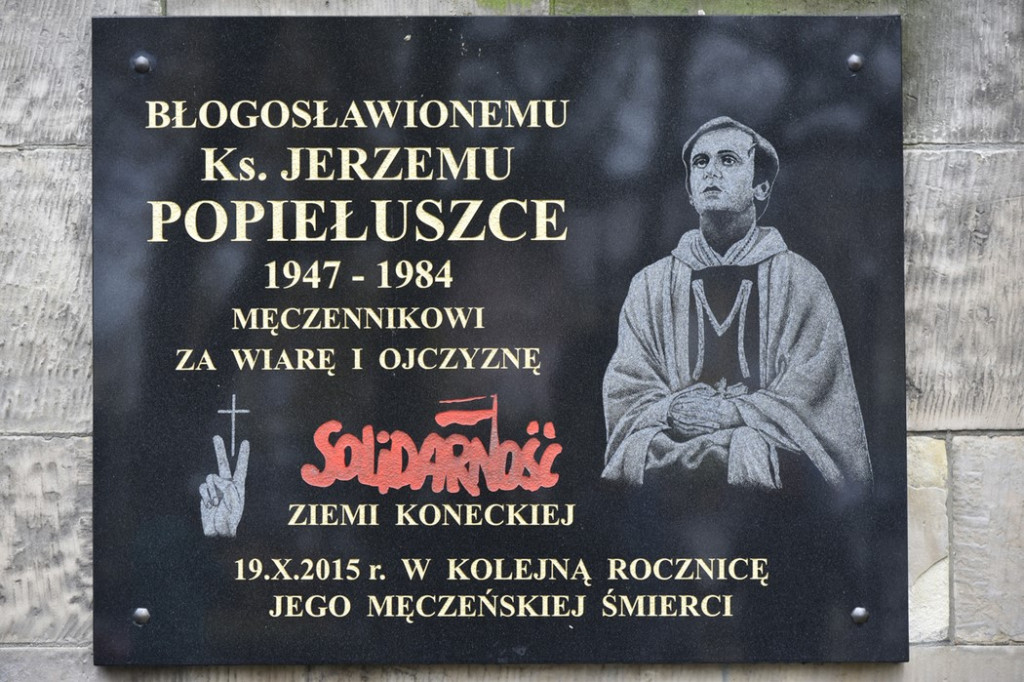 Konecczanie wspominali śmierć ks. Jerzego Popiełuszki [zdjęcia]